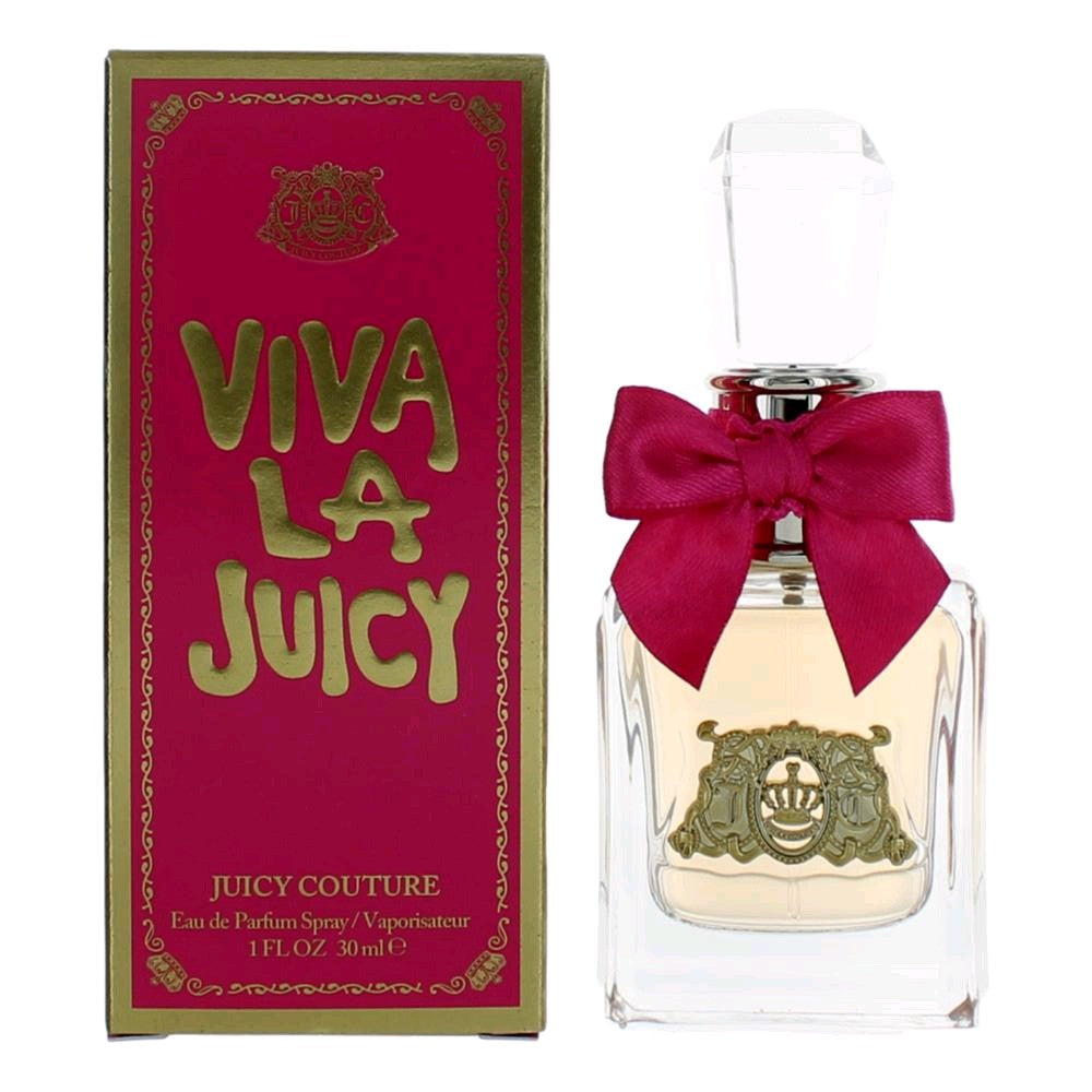 Bottle of Viva La Juicy by Juicy Couture, 1 oz Eau De Parfum Spray for Women